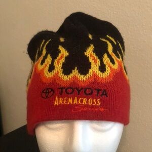 Toyota Arenacross flame beanie